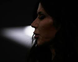 This transparent horn speaker system blends…