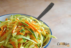 Les Achards Salade De Legumes Crus A La Reunionnaise Crookies Salade De Legumes Salade De Legumes Crus Cuisine Reunionnaise