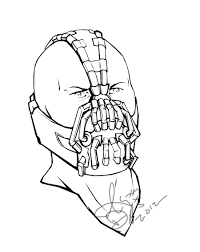 Bane Coloring Book Page Batman Coloring Pages Coloring Books Coloring Pages