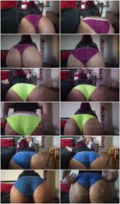 Thick Wedgies & Ass Claps Panty Fetish - RiceBunny - Full HDMOV