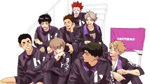 The newly formed team even makes it to a tournament. Pin By Rvolutonkid On Teams Haikyuu Anime Shiratorizawa Haikyuu Characters