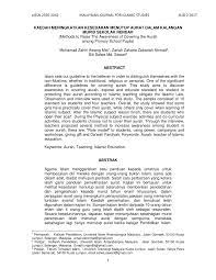 Kesan tidak menutup aurat dengan sempurna. Pdf Kaedah Meningkatkan Kesedaran Menutup Aurat Dalam Kalangan Murid Sekolah Rendah