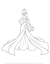 Free coloring pages to print or color online. Cute Princess Coloring Pages For Girls Rainbow Printables