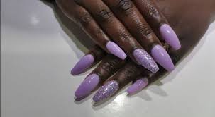 See more ideas about aesthetic, baddies, pink. Lilac Purple Baddie Acrylic Nails Melaninterest
