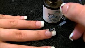Mia secret nails perfection 500 tips in acrylic box (natural. Acrylic Nail Tutorial Glow In The Dark Acrylic Nails Youtube