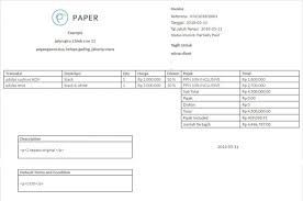 10 contoh invoice atau faktur tagihan jasa barang. Contoh Surat Tagihan Invoice Dan Penjelasannya Paper Id Blog