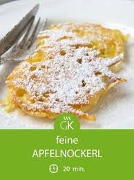 Apfelnockerl Rezept Rezept Rezepte Apfelpfannkuchen Rezept Nockerl