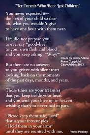 What can i say to someone who has lost a child? Inspirational Quotes For Loving Parents Quotes Diary B