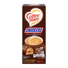 4.6 out of 5 stars. Coffee Mate Snickers Liquid Creamer Singles 1 Piece 11ml