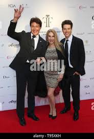 London, UK. 16th May, 2019. Fernando Allende, Mari Allende and Adan Allende  attending the Fragrance Foundation Awards 2019 at The Brewery in London  Credit: SOPA Images Limited/Alamy Live News Stock Photo