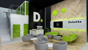 Deloitte On Behance In 2020 Stand Design Exhibition Design Design