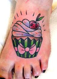 Kylie S Tattoos By Toby Cute Cupcake Love The Skull Tattoos Traditional Tattoo Tattoos And Piercings