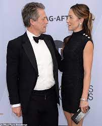 Hugh grant news, gossip, photos of hugh grant, biography, hugh grant girlfriend list 2016. Hugh Grant S Wife Anna Eberstein Puts On A Leggy Display Hugh Grant Wife Hugh Grant Mini Black Dress