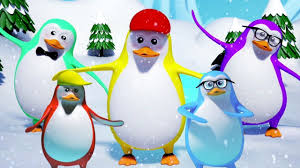 Cinq Petits Pingouins Comptines Enfants Chansons Five Little Pengu Comptines Enfants Comptines Chansons Pour Enfants
