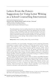 Documenting is one of the most important free soap note example to download. Pdf Letters From The Future Suggestions For Using Letter Writing As A School Counselling Intervention