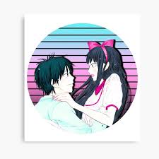 :)the pictures label the characters that are singing at that moment. Manga Character Wall Art Redbubble