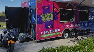 The game truck owner was super nice and friendly, and the kids (and adults) had a blast! Fortnite Miami Gaming Truck Mygamesquad Com