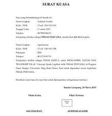 Dibawah ini merupakan contoh surat kuasa seorang dokter yang tidak bisa menangani pasien yang harusnya menjadi tanggung jawabnya sehingga harus melimpahkannya kepada dokter lain untuk segera menangani pasien tersebut. Contoh Surat Kuasa Ini Jenis Dan Struktur Penulisannya Cermati Com