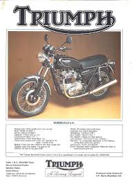 Manufacturer Triumph Detail Ndash Original Advert Middot Bonneville Uk Ndash This Is A Les Harris Advert Ndash Very Classic Motorcycles Triumph Classic Bikes