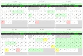 Islamic Calendar Year 2017 Hijri 1438 1439 Ah Technewssources Com Islamic Calendar Yearly Calendar Marketing Calendar Template