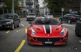 Ferrari F12 Tdf F12tdf Red Cherryred Stripes Supercars Hypercar Limitededition Limited Cars Carspotting Wallpaper Hd Photography Velg