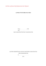 Jaringan lintas sekolah (seperti kkg/mgmp, kkm, kkks/mkks, kkps, mkps, atau jaringan virtual. Doc Contoh Laporan Pengembangan Diri Terbaru Mts Muhammadiyah 10 Academia Edu