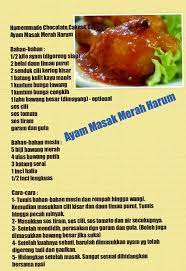 Ayam Masak Merah Harum Malaysian Food Savoury Dishes Food