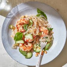Let the water boil for 2 minutes then add the shrimp. Shrimp Noodle Salad Recipe Bon Appetit