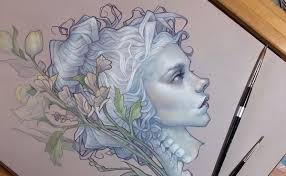 Art posters, art prints, canvas prints and hd metal prints will make a statement in any space. Drawing Skils Art Sketches Painting Pencil Penting Drawing Place In India How To Sketch Painting Art Drawingskillart Wordpress Com