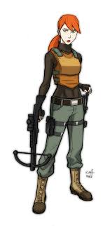 Gijoe Renegades Scarlett By Kevinraganit On Deviantart Gi Joe Scarlett Character Design