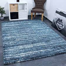Teppich läufer flur blau schwarz waschbare rutschfest lange 60x200cm, geometrische muster polyester verblassen nicht, 3 farben 25 größen erhältlich anpassbar (color : Vimoda Teppich Blau Meliert Dicht Gewebt Qualitat Pflegeleicht Wohn Schlaf Zimmer Masse 160x230 Cm Amazon De Kuche Haushalt Wohnen