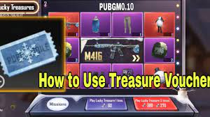 How To Use Treasure Vouchers In Pubg Mobile 0 10v Youtube