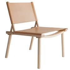 December Xl Chair Ash Leather Upholstery Contemporary Lounge Chair Nordic Furniture Living Room Furniture Sofas