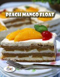 Peach Mango Float Recipe Recipe Peach Float Recipe Float Recipes Mango Float