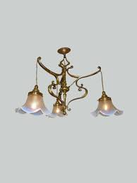 Unsigned Cast Brass Art Nouveau Ceiling Light England C 1905 In 2020 Ceiling Lights Art Nouveau Ceiling