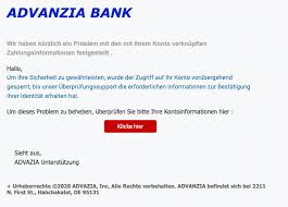 Sie hat ihren sitz in munsbach (luxemburg) und operiert vorwiegend im mitteleuropäischen raum. Phishing Gefalschte E Mails Im Namen Der Advanzia Bank Im Umlauf