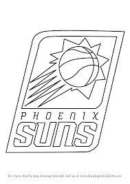 The phoenix suns logo is one of the nba logos and is an example of the sports industry logo from united states. Learn How To Draw Phoenix Suns Logo Nba Step By Step Drawing Tutorials