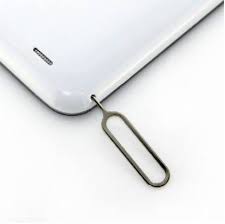 You should feel a satisfying click, and the tray will pop out. 10 Pcs Sim Card Tray Open Eject Pin Removal Tool Needle Opener Ejector For All Mobile Phones Sim Adapter Steel Hoppokart Aap Ki Dukan
