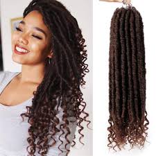 Aisibeauty Goddess Locs Crochet Hair Curly Ends Straight Hair Braids Faux Locs Crochet Braiding Hair E Braid Styles Braid In Hair Extensions Braided Hairstyles