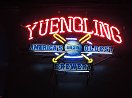 Neon Beer Sign Yuengling America S Oldest Brewery Baseball Neon Beer Signs Neon Signs Yuengling