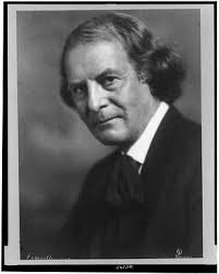 Elbert Hubbard, head-and-shoulders portrait, facing left]