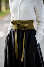 Sondeflor Leinen Taille Gurtel Blauer Gurtel Frauen Gurtel Etsy Fashion Obi Belt Style