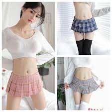 Why do american college girls wear short skirts in below freezing weather? Japanese Girl Short Mini Skirt Check Plaid Low Elastic Waist Women Pleated Tartan Skirts Fashion Wish