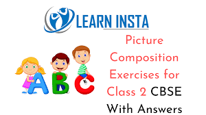Look at the picture carefully. Picture Composition Worksheet Exercises For Class 2 Examples With Answers Cbse