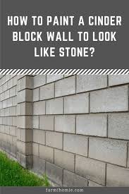 How to inspect & diagnose concrete block foundation cracks, leans, bows, settlement. How To Paint A Cinder Block Wall To Look Like Stone