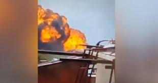 Air India plane crashes in Ahmedabad; Boeing 787-8 with 242 people on board slams into buildings