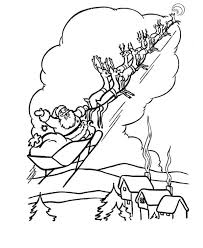 Santa And Reindeer Coloring Pages Santa With Sleigh And Reindeer Jpg Rudolph Coloring Pages Santa Coloring Pages Christmas Coloring Sheets