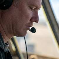 Air Force Reserve Lt. Col. William Bath, 413th Flight