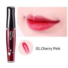 Tony moly delight tony tint cherry pink, red, orange cha cha + free sample. Tony Moly Delight Tony Lip Tint Lippenfarbe 01 Cherry Pink Lippenstift Lipgloss Make Up Amazon De Beauty