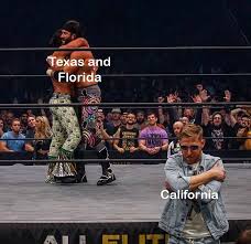 Texas meme by tequilasenpai88 more memes. Texas And Florida And California Meme United States Memes